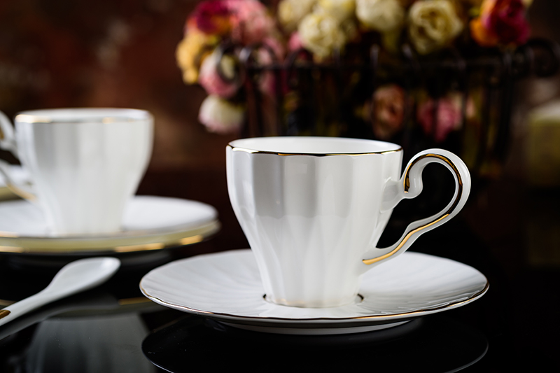 英式描金咖啡具